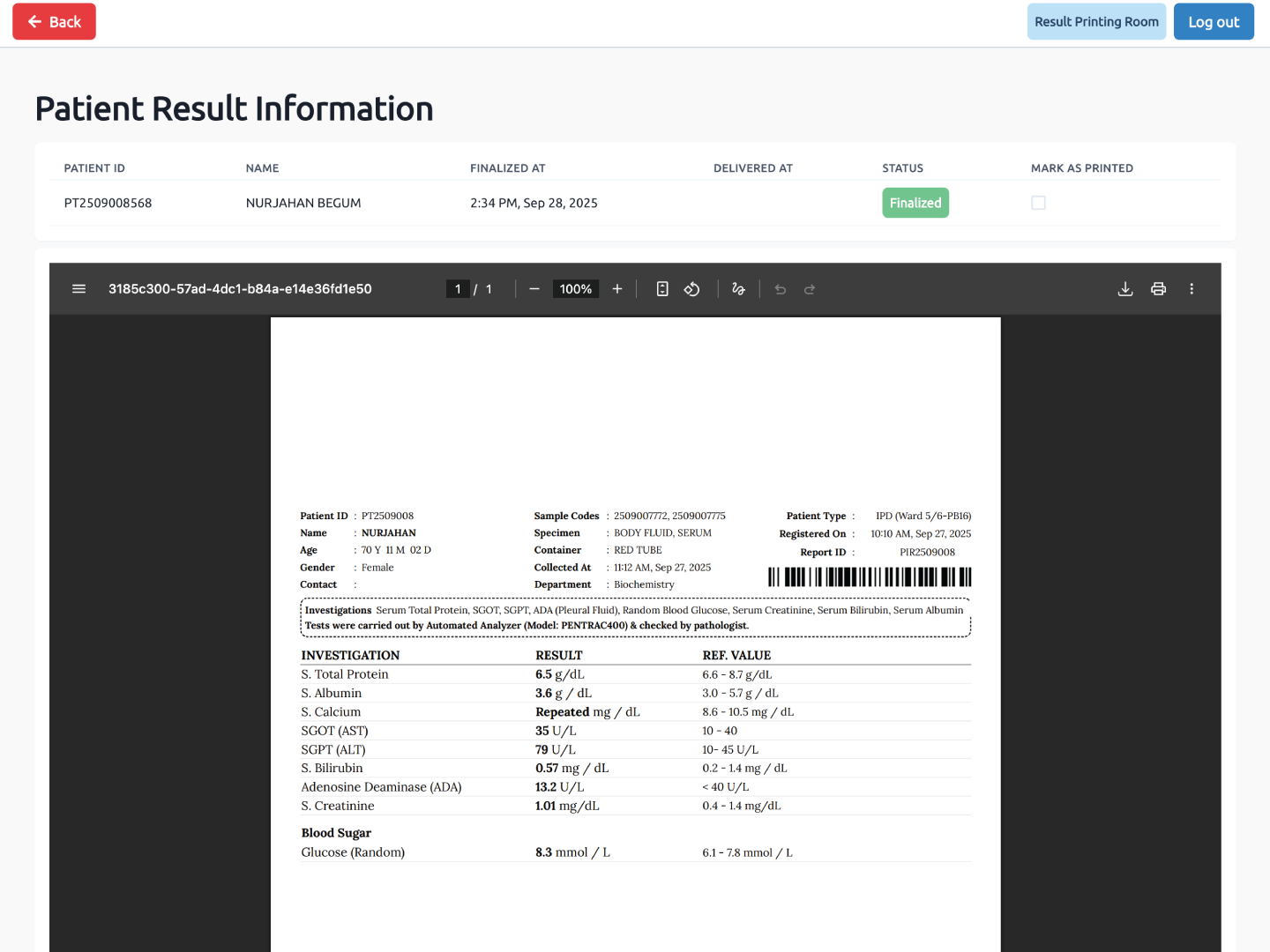BinduHealth Laboratory Information System